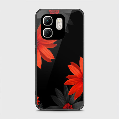 Infinix Hot 50i - Floral Series 2 - HQ Premium Shine Durable Shatterproof Case