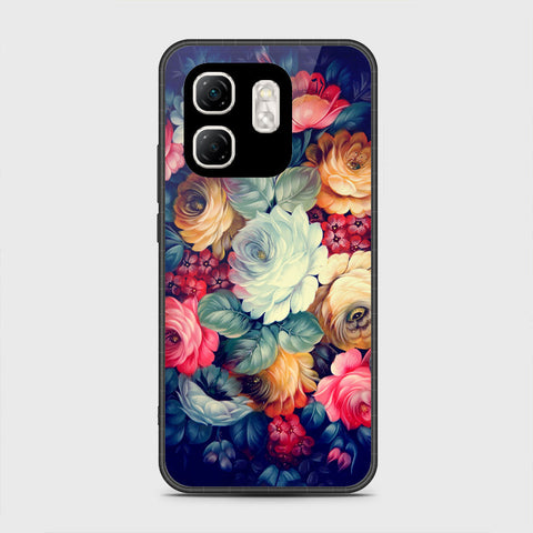 Infinix Hot 50i - Floral Series 2 - HQ Premium Shine Durable Shatterproof Case