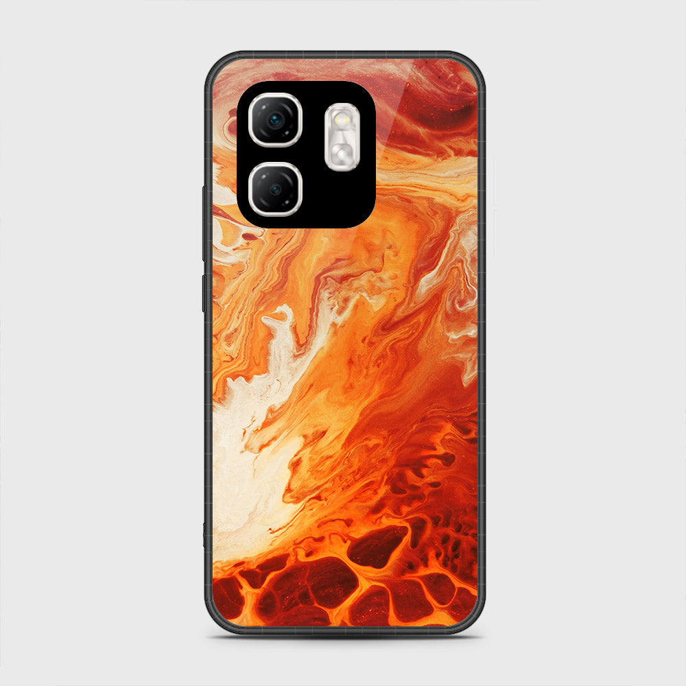 Infinix Hot 50i - Mystic Marble Series - HQ Premium Shine Durable Shatterproof Case