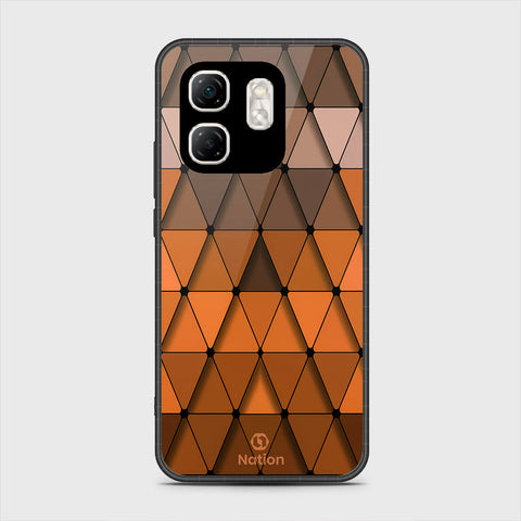 Infinix Hot 50i - Onation Pyramid Series - HQ Premium Shine Durable Shatterproof Case