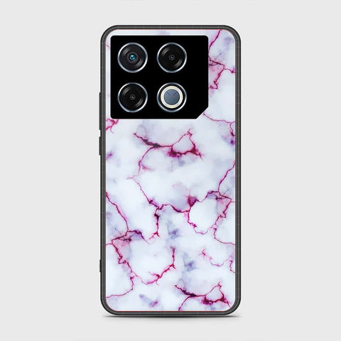 Infinix GT 20 Pro Cover- White Marble Series - HQ Premium Shine Durable Shatterproof Case