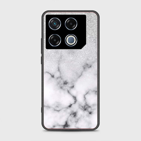 Infinix GT 20 Pro Cover- White Marble Series - HQ Premium Shine Durable Shatterproof Case