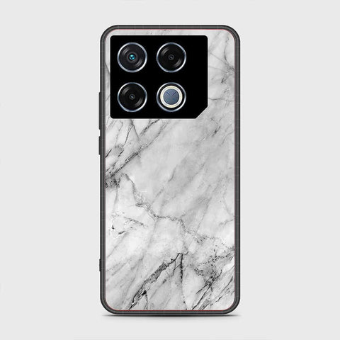 Infinix GT 20 Pro Cover- White Marble Series - HQ Premium Shine Durable Shatterproof Case