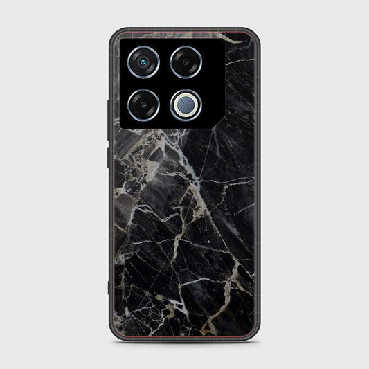 Infinix GT 20 Pro Cover- Black Marble Series - HQ Premium Shine Durable Shatterproof Case