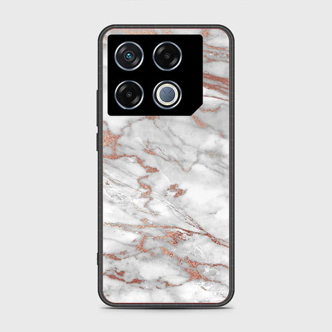 Infinix GT 20 Pro Cover- White Marble Series 2 - HQ Premium Shine Durable Shatterproof Case