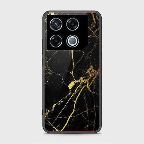 Infinix GT 20 Pro Cover- Black Marble Series - HQ Premium Shine Durable Shatterproof Case