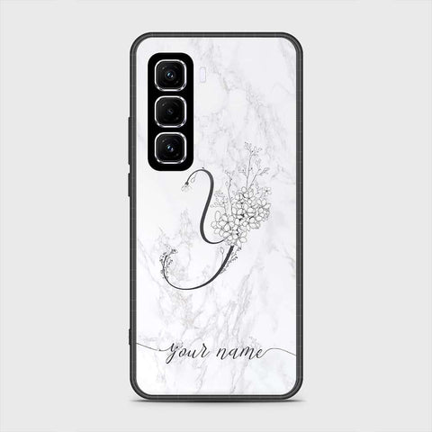 Infinix Hot 50 Pro Plus Cover- Personalized Alphabet Series - HQ Premium Shine Durable Shatterproof Case