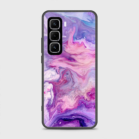 Infinix Hot 50 Pro Plus Cover- Colorful Marble Series - HQ Premium Shine Durable Shatterproof Case