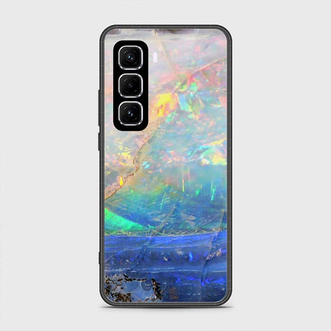 Infinix Hot 50 Pro Plus Cover- Colorful Marble Series - HQ Premium Shine Durable Shatterproof Case