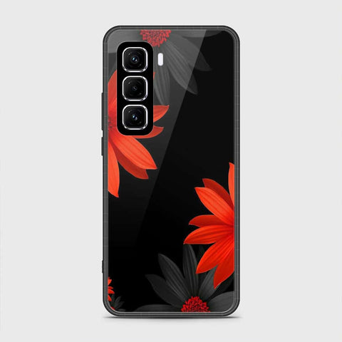 Infinix Hot 50 Pro Plus Cover- Floral Series 2 - HQ Premium Shine Durable Shatterproof Case