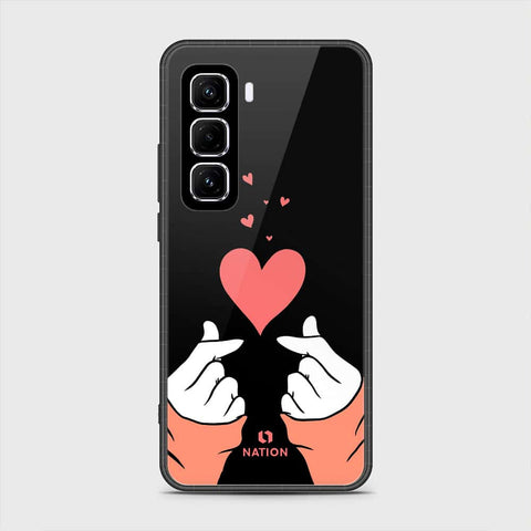 Infinix Hot 50 Pro Plus Cover- Onation Heart Series - HQ Premium Shine Durable Shatterproof Case