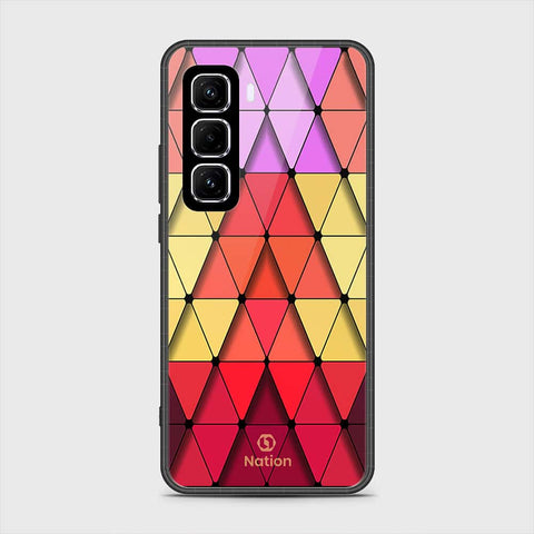 Infinix Hot 50 Pro Plus Cover- Onation Pyramid Series - HQ Premium Shine Durable Shatterproof Case