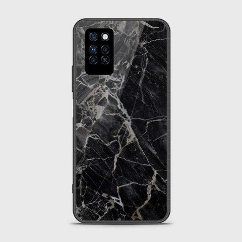 Infinix Note 10 Pro Cover - Black Marble Series - HQ Premium Shine Durable Shatterproof Case