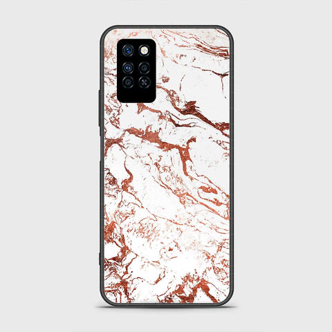 Infinix Note 10 Pro Cover - White Marble Series 2 - HQ Premium Shine Durable Shatterproof Case