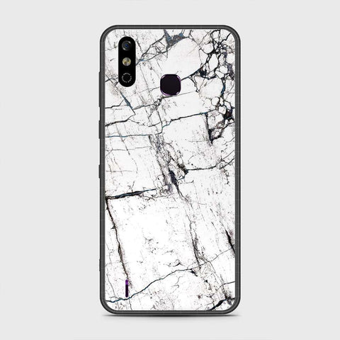 Infinix Smart 4 Cover - White Marble Series 2 - HQ Premium Shine Durable Shatterproof Case