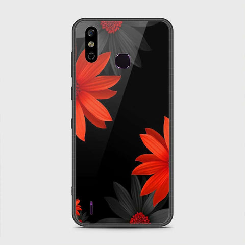 Infinix Smart 4 Cover - Floral Series 2 - HQ Premium Shine Durable Shatterproof Case