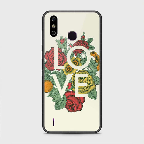 Infinix Smart 4 Cover - Floral Series 2 - HQ Premium Shine Durable Shatterproof Case