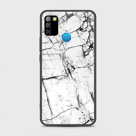 Infinix Smart 5 Cover - White Marble Series 2 - HQ Premium Shine Durable Shatterproof Case