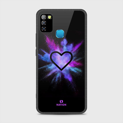 Infinix Smart 5 Cover - Onation Heart Series - HQ Premium Shine Durable Shatterproof Case