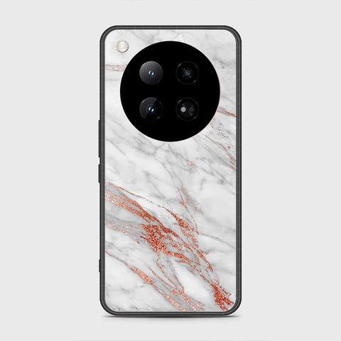 Infinix Zero 40 4G Cover- White Marble Series - HQ Premium Shine Durable Shatterproof Case