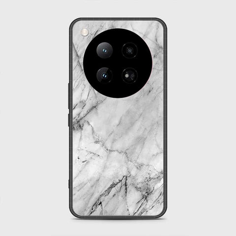 Infinix Zero 40 4G Cover- White Marble Series - HQ Premium Shine Durable Shatterproof Case