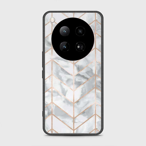 Infinix Zero 40 4G Cover- White Marble Series 2 - HQ Premium Shine Durable Shatterproof Case