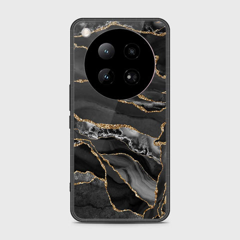 Infinix Zero 40 5G Cover- Black Marble Series - HQ Premium Shine Durable Shatterproof Case