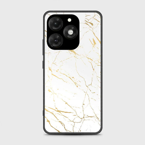 itel A70 Cover- White Marble Series 2 - HQ Premium Shine Durable Shatterproof Case