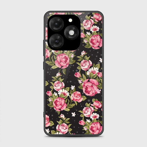 itel A70 Cover- Floral Series - HQ Premium Shine Durable Shatterproof Case