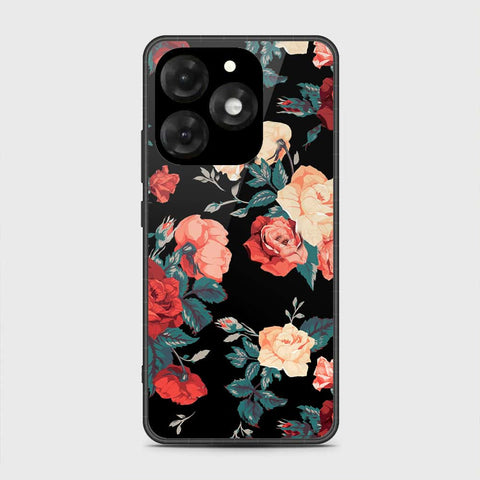 itel A70 Cover- Floral Series 2 - HQ Premium Shine Durable Shatterproof Case