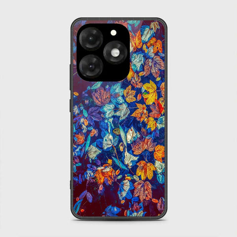 itel A70 Cover- Floral Series 2 - HQ Premium Shine Durable Shatterproof Case