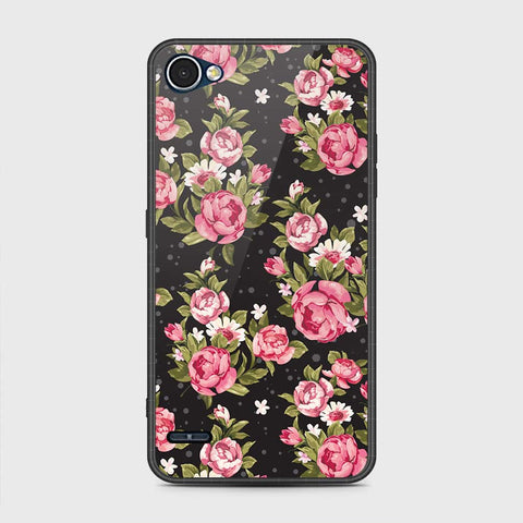 LG Q6 Cover - Floral Series - HQ Premium Shine Durable Shatterproof Case