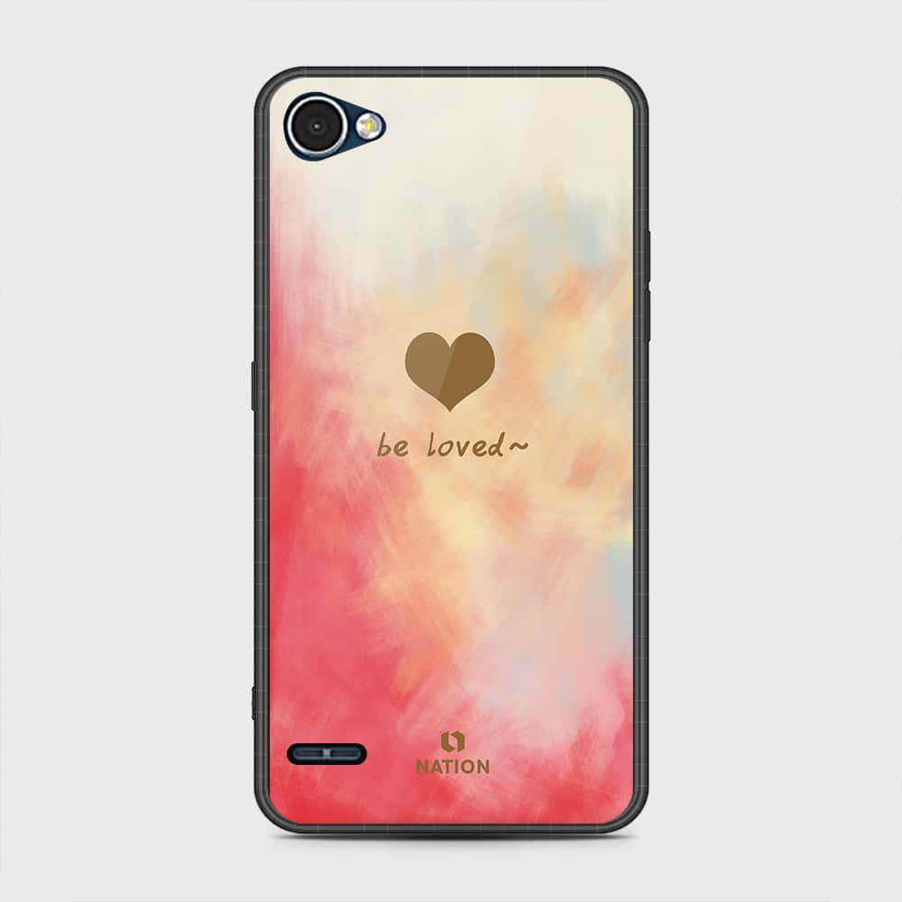 LG Q6 Cover - Onation Heart Series - HQ Premium Shine Durable Shatterproof Case