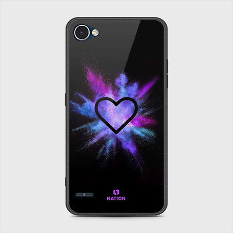 LG Q6 Cover - Onation Heart Series - HQ Premium Shine Durable Shatterproof Case