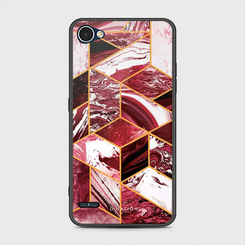 LG Q6 Cover - O'Nation Shades of Marble Series - HQ Premium Shine Durable Shatterproof Case