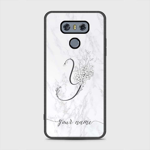 LG G6 Cover - Personalized Alphabet Series - HQ Premium Shine Durable Shatterproof Case