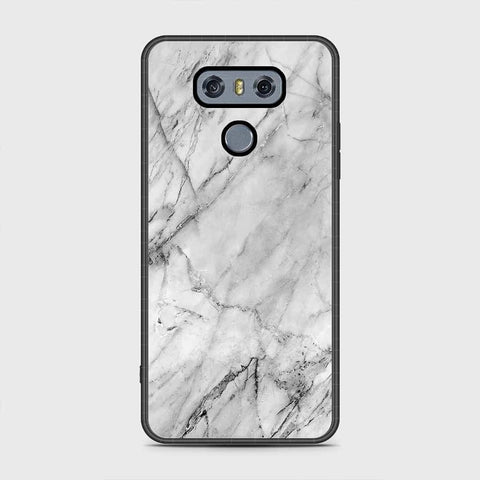 LG G6 Cover - White Marble Series - HQ Premium Shine Durable Shatterproof Case