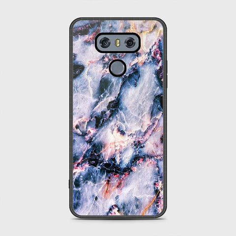 LG G6 Cover - White Marble Series 2 - HQ Premium Shine Durable Shatterproof Case