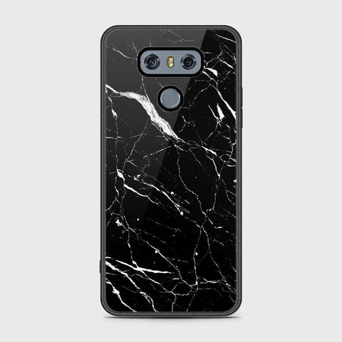 LG G6 Cover - Black Marble Series - HQ Premium Shine Durable Shatterproof Case