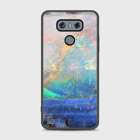 LG G6 Cover - Colorful Marble Series - HQ Premium Shine Durable Shatterproof Case