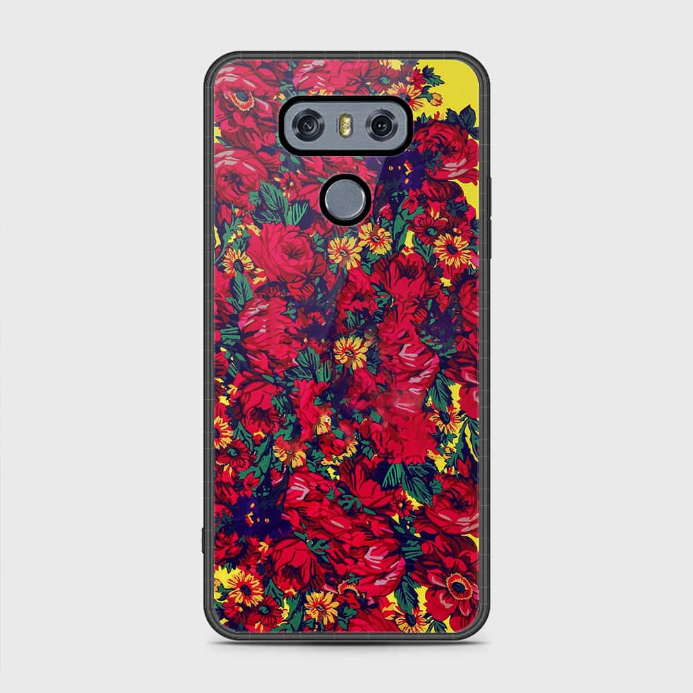 LG G6 Cover - Floral Series - HQ Premium Shine Durable Shatterproof Case