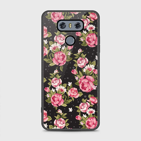 LG G6 Cover - Floral Series - HQ Premium Shine Durable Shatterproof Case