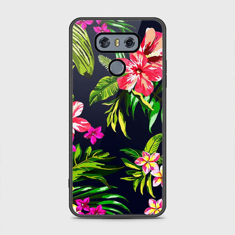 LG G6 Cover - Floral Series - HQ Premium Shine Durable Shatterproof Case