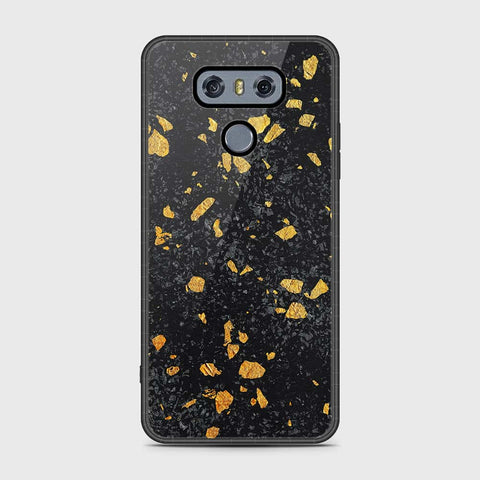 LG G6 Cover - Black Marble Series - HQ Premium Shine Durable Shatterproof Case