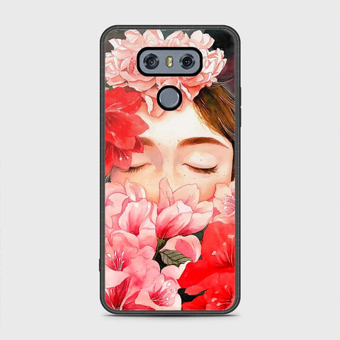 LG G6 Cover - Floral Series - HQ Premium Shine Durable Shatterproof Case