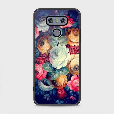 LG G6 Cover - Floral Series 2 - HQ Premium Shine Durable Shatterproof Case