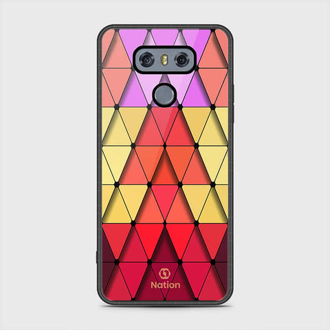 LG G6 Cover - Onation Pyramid Series - HQ Premium Shine Durable Shatterproof Case