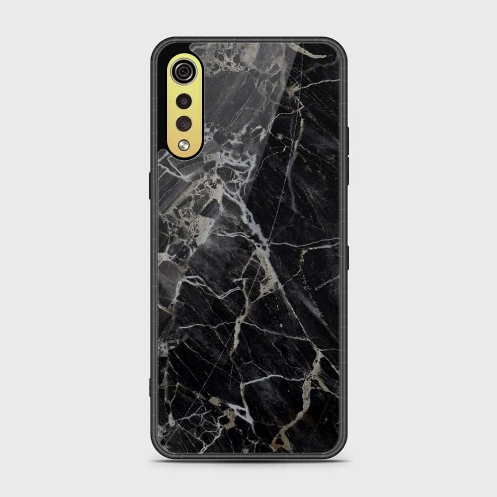 LG G9 Cover- Black Marble Series - HQ Premium Shine Durable Shatterproof Case