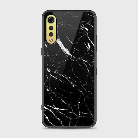 LG G9 Cover- Black Marble Series - HQ Premium Shine Durable Shatterproof Case