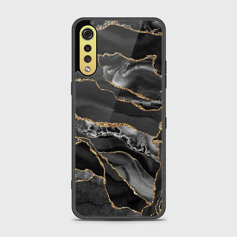 LG G9 Cover- Black Marble Series - HQ Premium Shine Durable Shatterproof Case